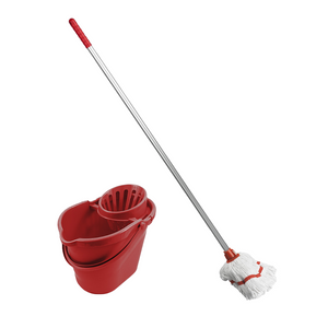 Set curatenie Hillbrush: galeata 12L, mop, maner